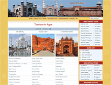 Tablet Screenshot of agra-tourism.net